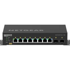 Netgear AV Line 8-Port Gigabit Ethernet Managed Switch, Black (GSM4210PX-100NAS)