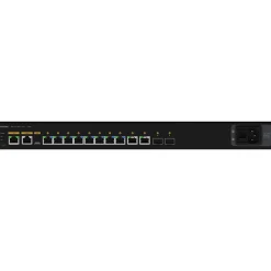Netgear AV Line 10-Port Gigabit Ethernet Managed Switch, Black (GSM4212P-100NAS)