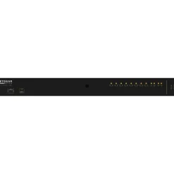 Netgear AV Line 10-Port Gigabit Ethernet Managed Switch, Black (GSM4212P-100NAS)