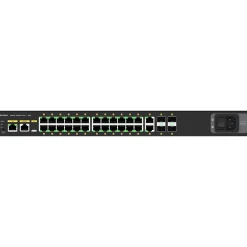 Netgear AV Line 26-Port Gigabit Ethernet Managed Switch, Black (GSM4230PX-100NAS)