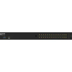 Netgear AV Line 26-Port Gigabit Ethernet Managed Switch, Black (GSM4230PX-100NAS)