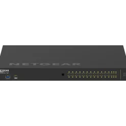 Netgear AV Line 26-Port Gigabit Ethernet Managed Switch, Black (GSM4230PX-100NAS)