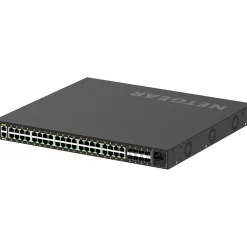 Netgear AV Line 40-Port Gigabit Ethernet Managed Switch, Black (GSM4248P-100NAS)