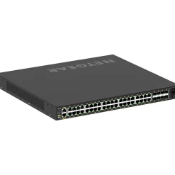 Netgear AV Line 40-Port Gigabit Ethernet Managed Switch, Black (GSM4248P-100NAS)