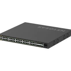Netgear AV Line 40-Port Gigabit Ethernet Managed Switch, Black (GSM4248PX-100NAS)
