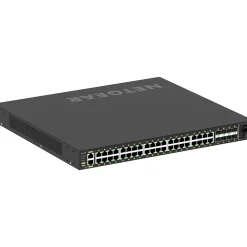 Netgear AV Line 40-Port Gigabit Ethernet Managed Switch, Black (GSM4248PX-100NAS)