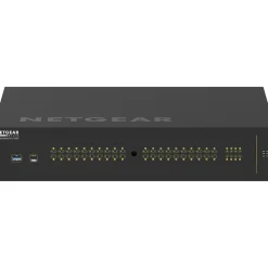 Netgear AV Line 40-Port Gigabit Ethernet Managed Switch, Black (GSM4248UX-100NAS)
