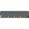 Netgear GS752TXPv3 48-Port Gigabit Ethernet PoE Managed Switch, Gray (GS752TXP-300NAS)