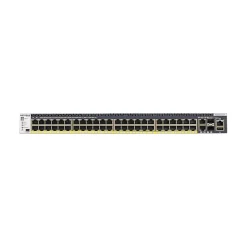 Netgear M4300-52G-PoE+ 52-Port Gigabit Ethernet Managed Switch, Black (GSM4352PB-100NES)