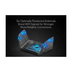 Netgear Nighthawk AXE7800 7800Mbps Tri-Band MU-MIMO 6E Router, Black (RAXE300-100NAS)