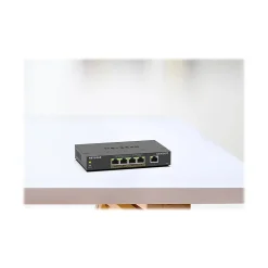 Netgear Plus 5-Port Gigabit Ethernet Managed Switch, 10/100/1000 Mbps (GS305EPP-100NAS)