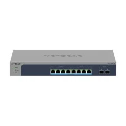 Netgear Pro 10-Port Gigabit Ethernet Smart Switch, Gray/Blue (MS510TXUP-100NAS)