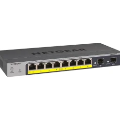 Netgear Smart Managed Pro 8-Port Gigabit Ethernet Smart Switch (GS110TP-300NAS)