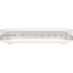 Netgear SOHO 5-Port Gigabit Ethernet Unmanaged Switch, White (GS605NA)
