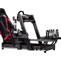 Next Level Racing F-GT Elite Wheel Plate Edition NLR-E001 Racing Cockpit for PC, Black