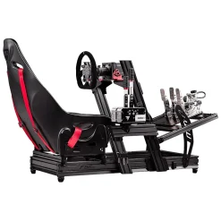 Next Level Racing F-GT Elite Front & Side Mount Edition NLR-E003 Racing Cockpit for PC, Black