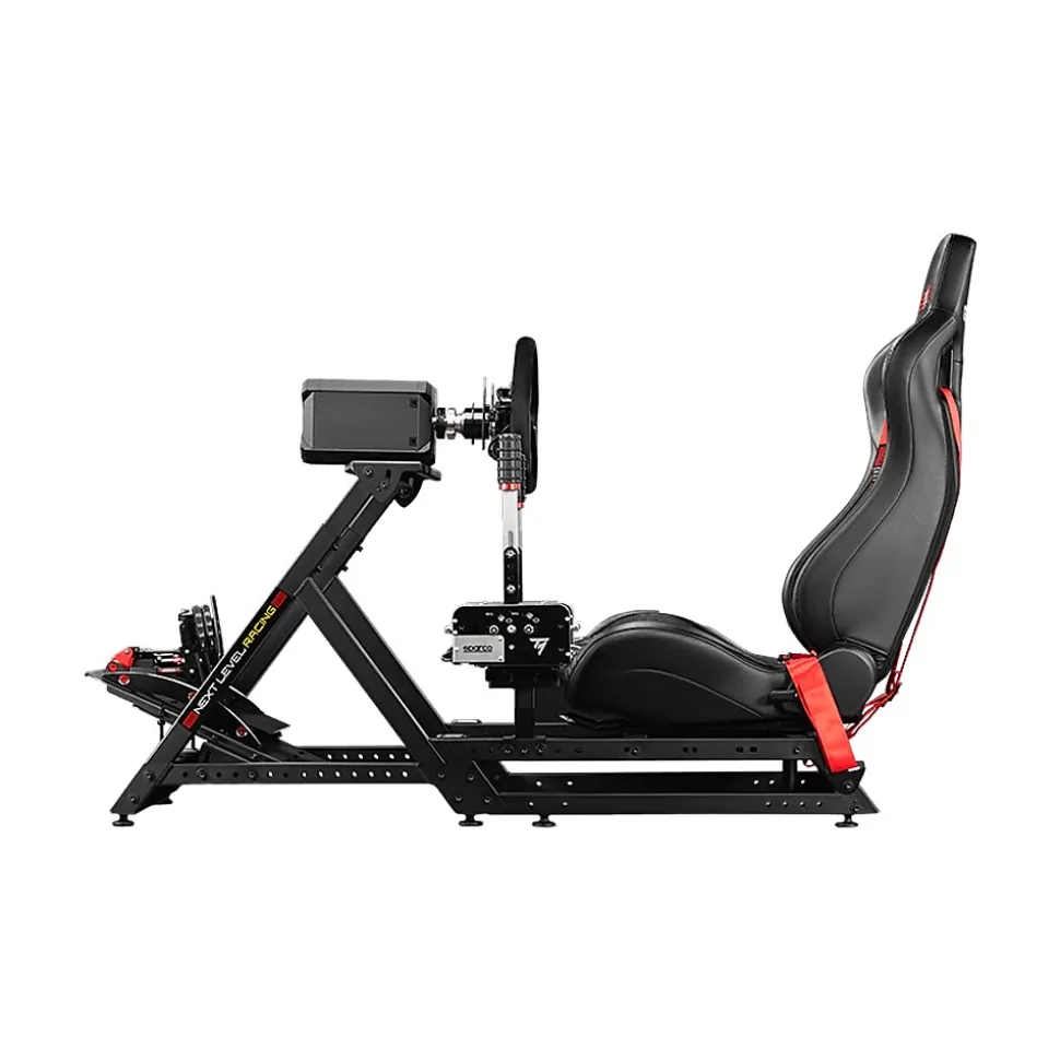 Next Level Racing GTtrack NLR-S009 Racing Simulator Cockpit, Black