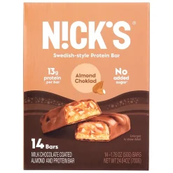 Nick's Protein Bar Almond Choklad, 1.76 oz, 14/Pack (220-02352)