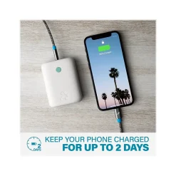 Nimble CHAMP Lite USB Type-C Power Bank for Most Smartphones, 5200mAh, Black (NB-CPC-5K-BLK)