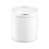 Nine Stars Plastic Sensor Trash Can, 2.1-Gallon, White (DZT-8-29)