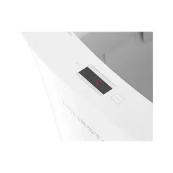 Nine Stars Plastic Sensor Trash Can, 2.6-Gallon, White (DZT-10-11)