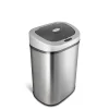 Nine Stars Stainless Steel Motion Sensor Trash Can, 21.1 Gallon (DZT-80-4)