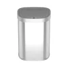 Nine Stars Stainless Steel Sensor Trash Can, 21.1-Gallon, Silver (DZT-80-35)