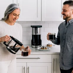 Ninja 14-Cups Automatic Drip Coffee Maker, Black & Stainless Steel (DCM201)