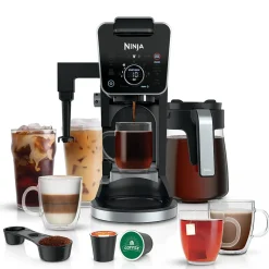 Ninja 12-Cups Single Serve & Automatic Drip Coffee Maker, Black (CFP301)