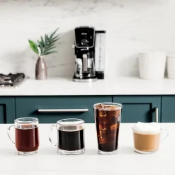 Ninja 12-Cups Single Serve & Automatic Drip Coffee Maker, Black (CFP301)