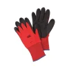 North by Honeywell NorthFlex Red PVC Gloves, Red/Black, Dozen (NF11/8M)