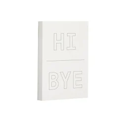 Noted by Post-it® Grey Hi and Bye Notes, 2.9