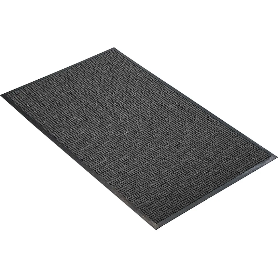 NoTrax Portrait Tufted Yarn Best Entrance Floor Mat, 3' x 5', Charcoal (167S0035CH)