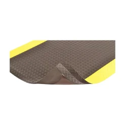 NoTrax Saddle Trax Anti-Fatigue Mat, 36" x 24", Black/Yellow (979S0023YB)