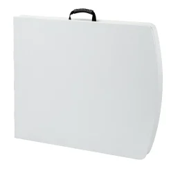 NPS Heavy Duty Fold-in-Half Table, 30 x 72, Speckled Gray (BMFIH30721)