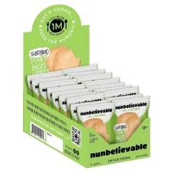 Nunbelievable Plant-based Shortbread Cookie, 1.3 oz, 18/Pack(220-02245)