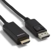 NXT Technologies™ 6' DisplayPort/HDMI Audio/Video Cable, Male to Male, Black (NX51760)