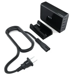 NXT Technologies 5 ft. Charging Station, 5 USB Ports, Black (NX56821)