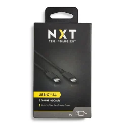 NXT Technologies™ 3' USB C, Black (NX56854)