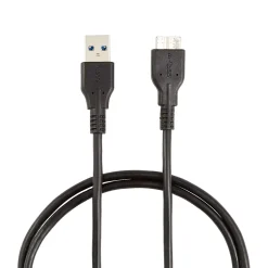 NXT Technologies 6' USB Type-A Male to Micro-USB Type-B Male, Black (NX29773)