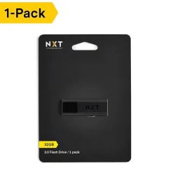 NXT Technologies™ 32GB USB 2.0 Type A Flash Drive, Black (NX27989-US/CC)