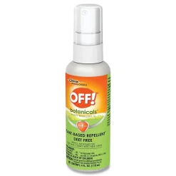 OFF! Botanicals Insect Repellent, 4 oz. Bottle, 8/Carton (SJN694971)