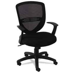 Office Settings VS Series Swivel/Tilt Mesh Task Chair, Black