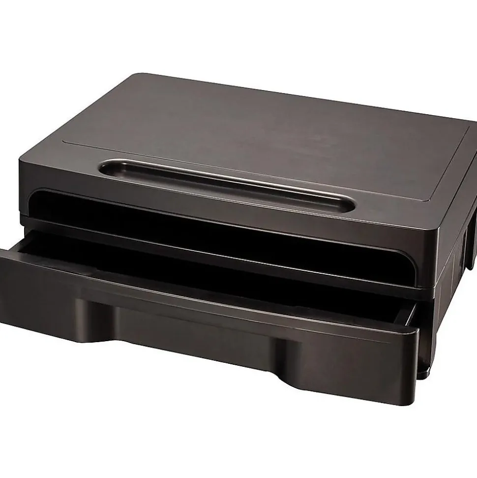 Officemate 2200 Monitor Stand, Black (22502)