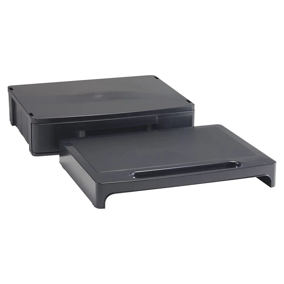 Officemate 2200 Monitor Stand, Black (22502)