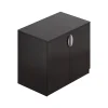 Offices To Go 29.5" Laminate Storage Cabinet with 1 Shelf, American Espresso (SL3622SC-AEL)
