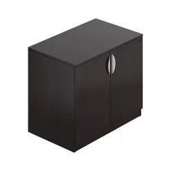 Offices To Go 29.5" Laminate Storage Cabinet with 1 Shelf, American Espresso (SL3622SC-AEL)