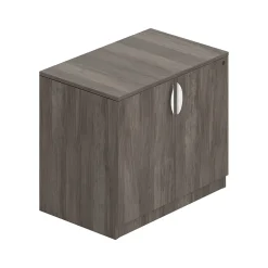 Offices To Go 29.5" Laminate Storage Cabinet with Lock with 1 Shelf, Artisan Gray (TDSL3622SCAGL)