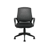 Offices To Go Mesh Back Fabric Manager Chair, Gray and Black (OTG10902B)