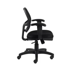 Offices To Go Mesh Fabric Manager Chair, Black (OTG11647B)